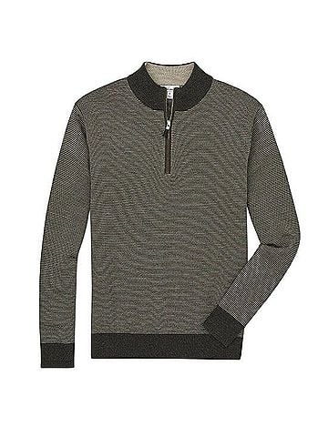 PETER MILLAR Needle-Stripe Wool Sweater (view 1)