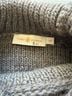 Tory Burch Solid Gray Tan Turtleneck Sweater Size M - photo 3