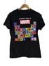 Marvel 100% Cotton Black T-Shirt Size S - photo 1