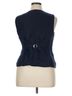 J.Crew 100% Linen Blue Vest Size 14 - photo 2