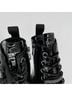 DKNY 100% Patent Leather Black Boots Size 6 1/2 - photo 6