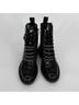 DKNY 100% Patent Leather Black Boots Size 6 1/2 - photo 5