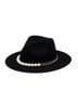 Eugenia Kim 100% Wool Black Gold Fedora One size - photo 1