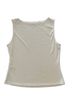 Pink Rose White Sleeveless Top Size L - photo 1