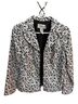 Victor Costa 100% Polyester 100% Polyester Graphic Black White Blazer Size 10 - photo 1