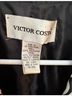 Victor Costa 100% Polyester 100% Polyester Graphic Black White Blazer Size 10 - photo 3