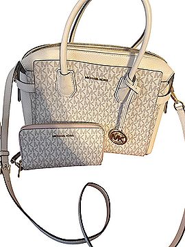 Michael Kors Leather Tote (view 1)