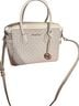 Michael Kors Print White Leather Tote One size - photo 2