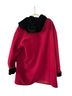 Debenhams Red Black Coat Size 10 - photo 2