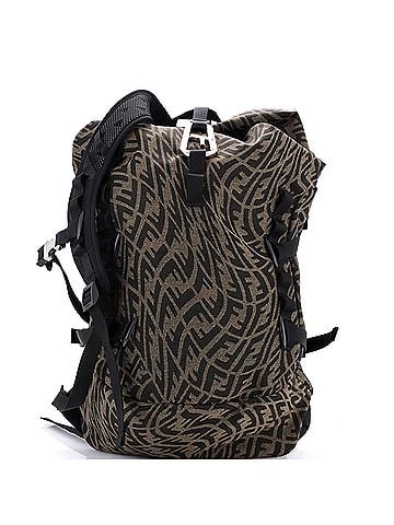 Fendi Sarah Coleman Ferrino Ripstop Backpack Vertigo Zucca Canvas (view 1)