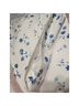 Pendleton 100% Cotton 100% Polyester Floral White Blue Casual Skirt Size 18 - photo 7