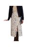 Pendleton 100% Cotton 100% Polyester Floral White Blue Casual Skirt Size 18 - photo 1