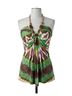 Sky 100% Silk Print Multi Color Sleeveless Top Size S - photo 1