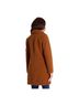 French Connection Notch Collar Faux Fur Teddy Lapel Midi Coat Coat - photo 3