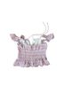 WAYF Graphic Pink Sleeveless Blouse Size XS - photo 2