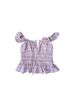 WAYF Graphic Pink Sleeveless Blouse Size XS - photo 1