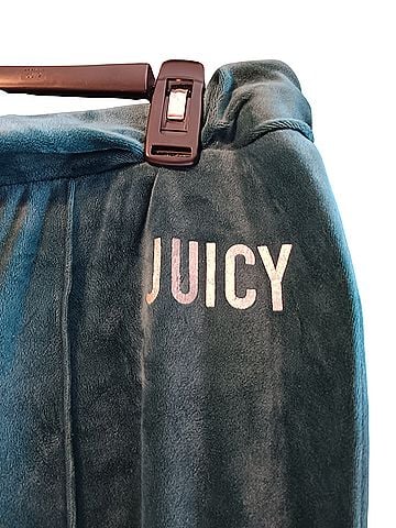 Juicy Couture Juicy Couture Women's Velvet Velour Teal/ forest green Sweatpants (view 2)