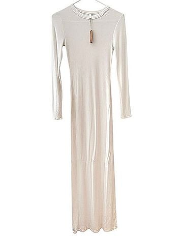 skims dress casual Soft Lounge Crew Ribbed Maxi Dress The collections have also Lavetir Sky Blue A-Line/Princess Web Collection: Transitional to AW56 Color:Grapefruit skims dress outfit ideas