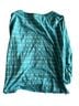 Fresh Produce Stripes Blue Long Sleeve Top Size XXL - photo 2
