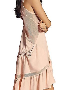 Anthropologie Sleeveless High-Low Ruffle Dress Active Dress (view 2)