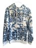 Marvel Print White Blue Pullover Hoodie Size S - photo 1