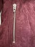 Blank NYC 100% Leather 100% Polyester Burgundy Leather Jacket Size M - photo 10
