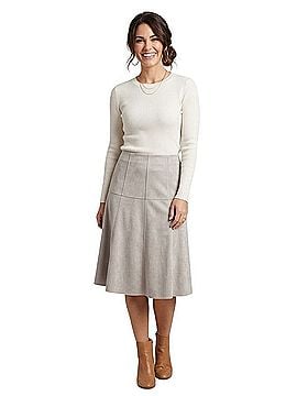 Antonio Melani Faux Leather Skirt (view 1)