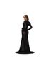 JustVH Solid Black Casual Dress Size S - photo 2
