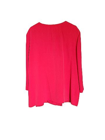 Dana Buchman Long Sleeve Blouse (view 2)
