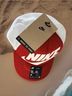 Nike 100% Acrylic Checkered-gingham Red White Baseball Cap One size - photo 9