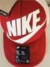 Nike 100% Acrylic Checkered-gingham Red White Baseball Cap One size - photo 5