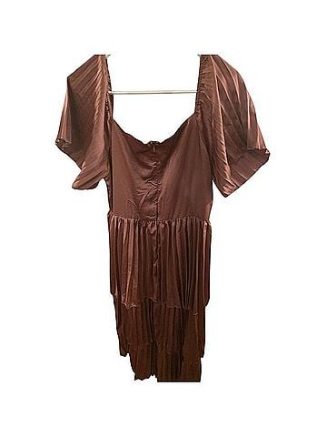 Polagram Pleated Tiered Midi Dress Casual Dress (view 2)