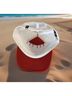 Nike 100% Acrylic Checkered-gingham Red White Baseball Cap One size - photo 8