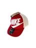 Nike 100% Acrylic Checkered-gingham Red White Baseball Cap One size - photo 1