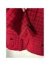Ralph Lauren Plaid Red Blazer Size 6 - photo 7