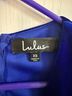 Lulus Solid Blue Cocktail Dress Size XS - photo 4