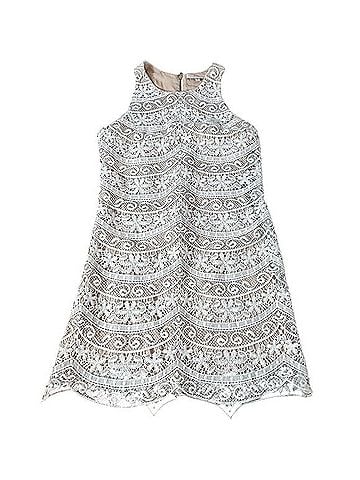 Lavender Brown Casual Dress (view 1)