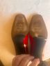Stuart Weitzman 100% Patent Leather Red Heels Size 7 1/2 - photo 6
