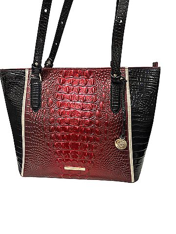 Brahmin Misha Leather Tote (view 1)