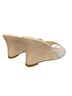 Jessica Simpson White Wedges Size 6 1/2 - photo 2