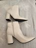 Unisa Ivory Ankle Boots Size 7 1/2 - photo 4