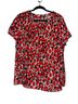 Boden Floral Multi Color Short Sleeve Blouse Size 20 - photo 1