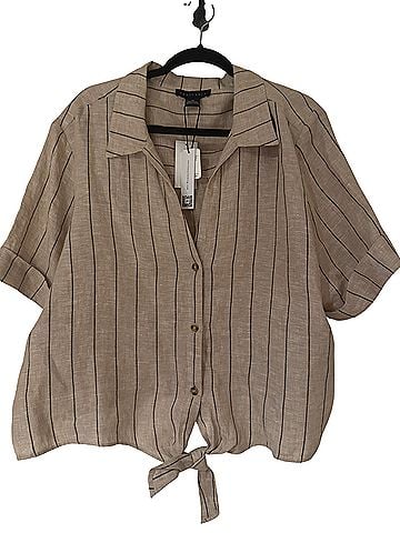 Sanctuary Short Sleeve Button-Down Shirt (view 1)
