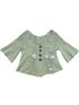 Moth Green Wool Cardigan Size S - photo 4