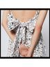 Zara Floral White Black Casual Dress Size XS - photo 6