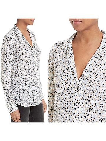 Equipment Long Sleeve Button-Down Shirt (view 2)