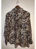 Bailey 44 Animal Print Multi Color Button-Down Shirt Size L - photo 5