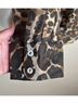 Bailey 44 Animal Print Multi Color Button-Down Shirt Size L - photo 4