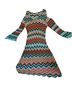 Cato Chevron-herringbone Multi Color Casual Dress Size 18 - photo 2