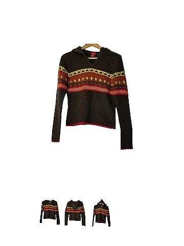 Tilt Wool Pullover Sweater (view 1)